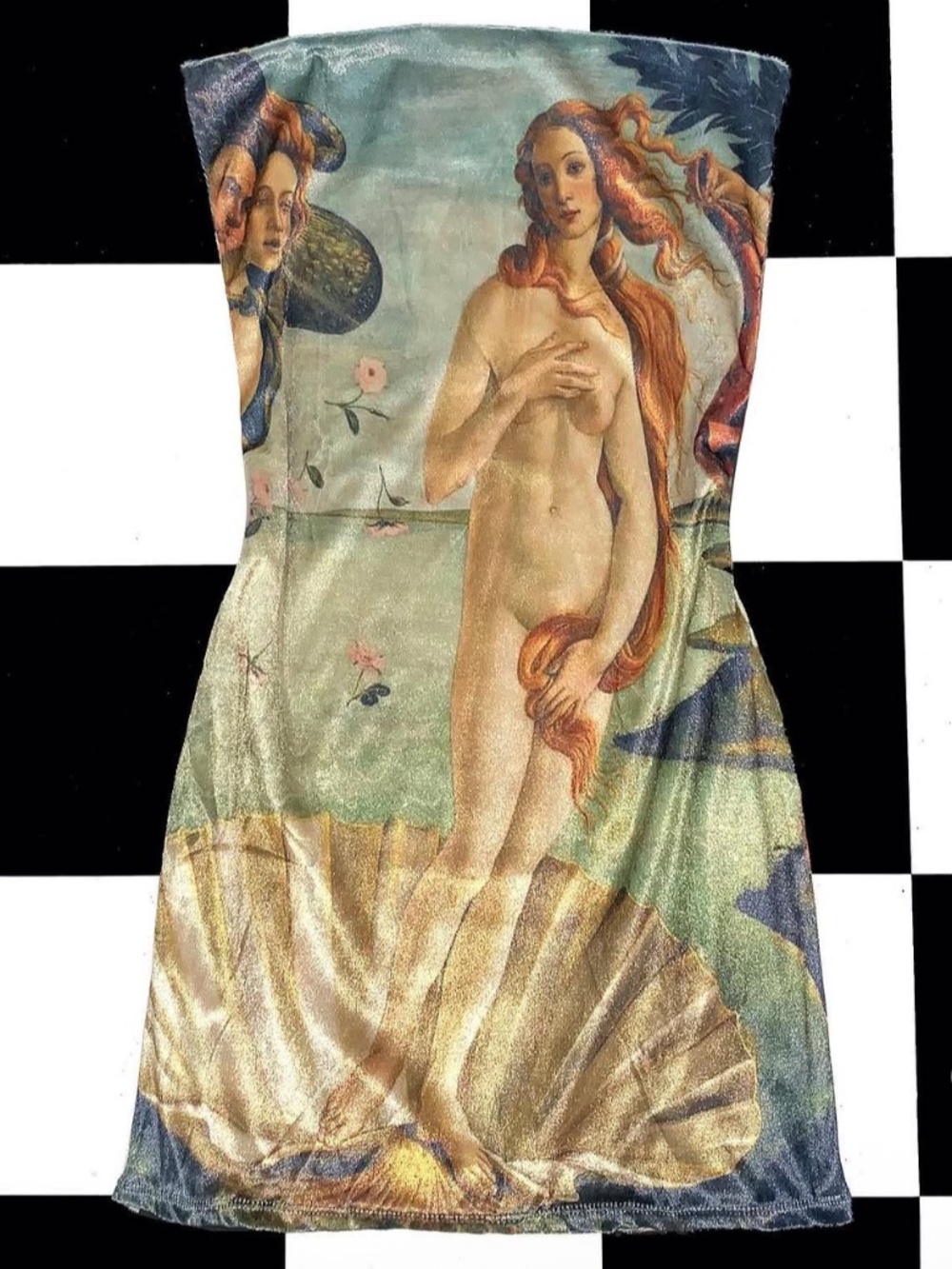 SOLDOUT AND DISCONTINUED omighty Venus velvet dress